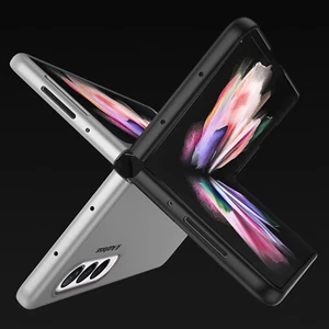 Custodia protettiva telefono ultrasottile guscio per telefono Samsung Galaxy Z Fold 3 - Foto 1 di 17