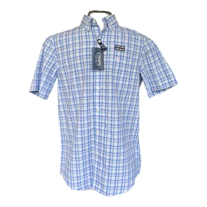 Camisa para hombre Chaps manga corta fácil de usar fácil cuidado - Imagen 1 de 3