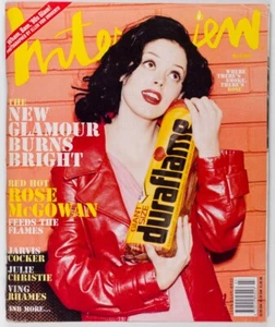 Rose McGowan TOBEY MAGUIRE Corinne Day HELMUT LANG Deneuve INTERVIEW MAGAZINE US - Picture 1 of 21