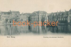 Alte AK/Vintage postcard: DEN HAAG | Vijverberg achterkant Mauritshuis. (~1910)