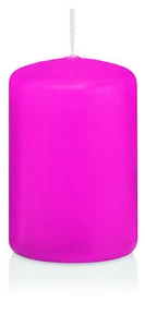 24x Velas 60x40/6x4cm Rosa 1ª Opción RAL Calidad Velas Wiedemann NUEVO Excelente - Imagen 1 de 1