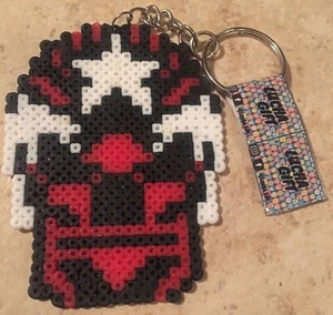 Mr. Logo Lucha Mask 2.25” X 3.0” KeyChain - Picture 1 of 3
