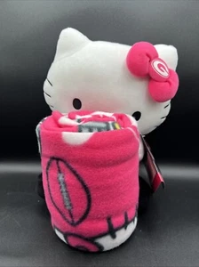 Green Bay Packers Hello Kitty Cheerleader Character Plush Throw Set by Northwest - Picture 1 of 10