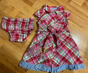 Talla para niñas de The Children's Place Juego de vestidos y flores de verano de 6-9 meses - Imagen 1 de 8