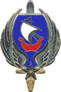 Escadrille de Liaison de l’E.M.A.T, épingle sertie, A.Bertrand 4483 (6115) - Imagen 1 de 2