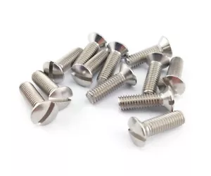 Tornillos de lente con ranura acero inoxidable A2 DIN 964 - Imagen 1 de 3