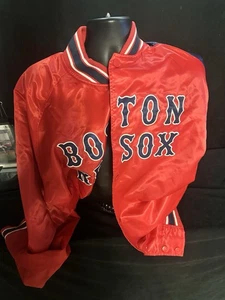 Giacca Boston Red Sox Starter in raso - taglia 5XL - #477 - Foto 1 di 3