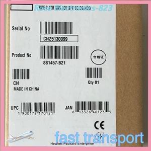 881457-B21 881507-001 NEW HPE 2.4TB 12G SAS 10K 2.5" SFF 512e DS HDD Hard Drive - Picture 1 of 4