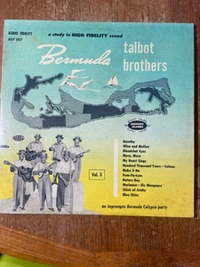 The Talbot Brothers – Bermuda Calypso Party Vol. 3 LP Vinyl Reggae 1956 - Picture 1 of 6