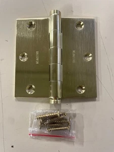 Baldwin 1035.044.I 3-1/2" Wide Plain Bearing Square Corner Mortise Door Hinge - Picture 1 of 2