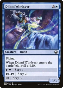[MTG] Djinni Windseer (055) (AFR) NM - Picture 1 of 1