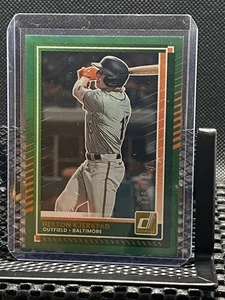 Heston Kjerstad 2025 Donruss Green #45/199 - Orioles - Picture 1 of 2