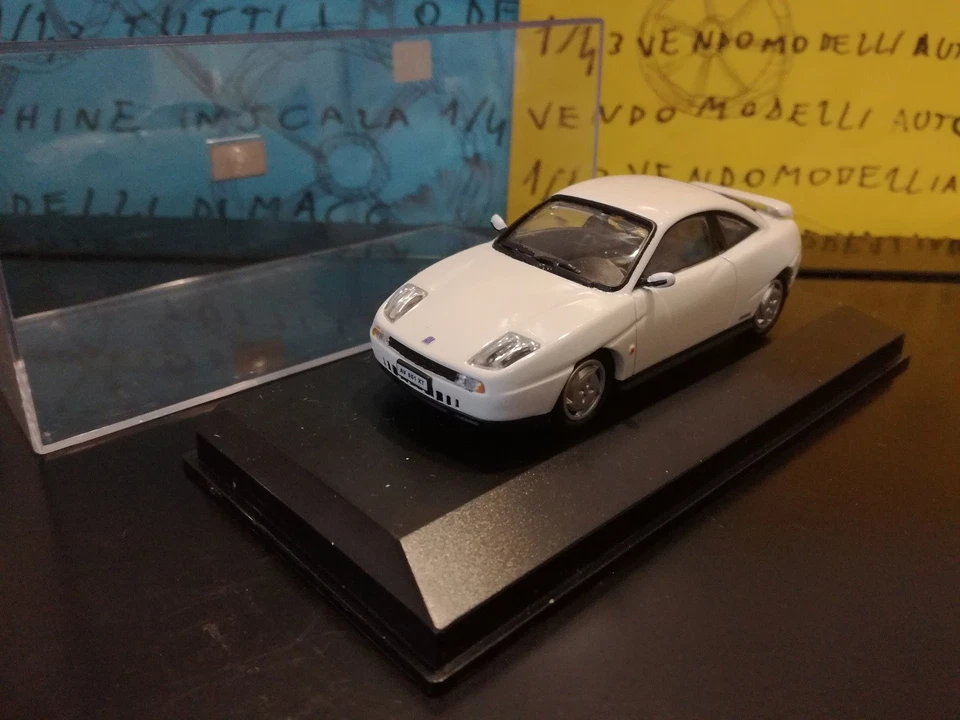 1/43 artigianale Fiat Coupè Coupe 1996 bianco blanc white weiss  prof. repainted - Immagine 1 di 2