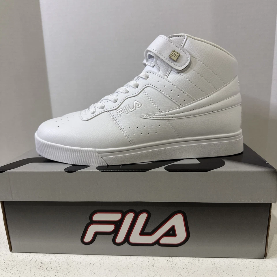 Fila Shoes Mens Size 9 High Top Strap Basketball Classic 5CM00101-100 Sneakers