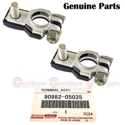 Genuine LandCruiser 79 75 70 Series HZJ Positive Battery Terminal Clamp Clip x2 - image 1 of 3