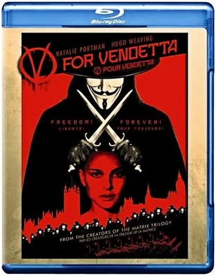 V for Vendetta  - Natalie Portman , John Hurt - New BluRAY - Image 1 of 2