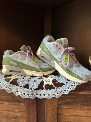 DQ4016-400 Nike Air Max 90 SE Sun Club Treeline GS Niños Talla 3Y Tenis Foto 1 de 4