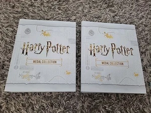 Harry Potter Medal Collection 100 Medals - 2 Binders 98 Gold 2 Silver Wizarding - Picture 1 of 24
