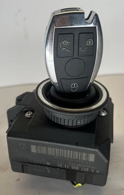 Модуль управления переключателем зажигания 08-15 Mercedes W212 E500 E350 C250 с ключом  - Изображение 1 из 4