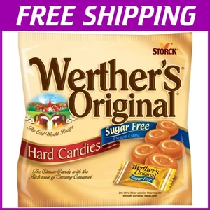 Caramelle al caramello Werther's, 12 pezzi, senza zucchero - Foto 1 di 2