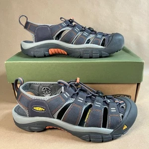 Sandalia de Senderismo Keen Para Hombres Impermeable Newport H2 Azul Oscuro/Naranja 7 Reino Unido - Imagen 1 de 9