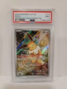 2025 Pokemon SVP Black Star Promo #173 Eevee PSA 9 - Bild 1 von 2