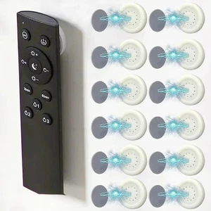 Magnetic Wall Mounted Smart TV Remote Control Holder Home Office Organiser Space - Picture 1 of 12