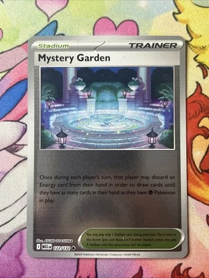 Mystery Garden 122/132 Uncommon Reverse Holo - Pokémon TCG Mega Evolution - NM - Image 1 of 2
