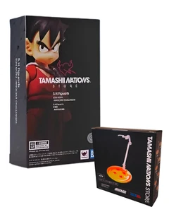 Bandai Dragon Ball Goku Kids With Base Sfere del Drago S.H. Figuarts Tamashii Sh - Foto 1 di 7