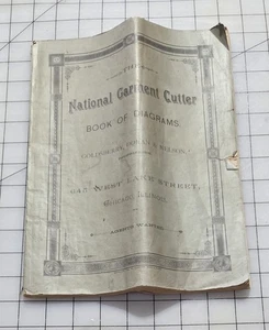 Book of Diagrams 1888 The National Garment Cutter Goldsberry Make Pattern Draft - Picture 1 of 5