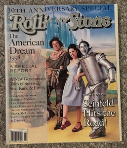 Rolling Stone 30th Anniversary Special Issue 787 May 28 1998 Seinfeld Oz VINTAGE - Picture 1 of 12