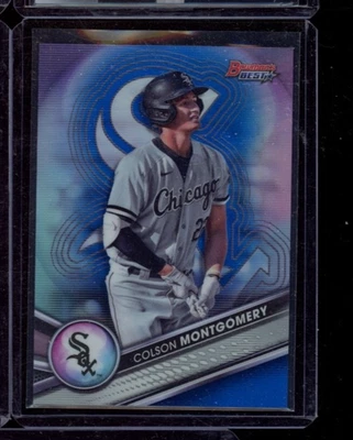 2022 BOWMANS BEST COLSON MONTGOMERY BLUE REFRACTOR 44/150 - Image 1 of 2