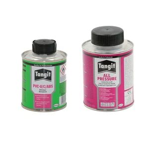HAF® Tangit PVC Reiniger 125ml + PVC Kleber 250g Dose für PVC Fittings Rohr - Bild 1 von 8
