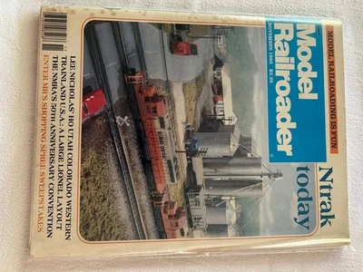 Model Railroader Magazine November 1985 Ntrak Layout NMRA 50th Publisher Foto 1 de 2