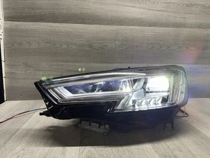 For 2017 2018 2019 Audi A4 S4 Left Driver Side Full LED Headlight Lamp New ((33) - Picture 1 of 16