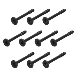 60PCS Computer Case Fan Screws 1.18"L PC Reducing Vibration Screws Flat - Afbeelding 1 van 4