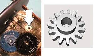 Meilen Tacho passend für  Mercedes 560SL R107 W107 107 Gear Zahnrad - Bild 1 von 1