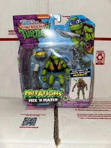 PLAYMATES TOYS TALES OF THE TMNT MUTATIONS MIX N MATCH LEONARDO NEW SEALED - Picture 1 of 4