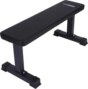Steel Frame 600 Lbs Capacity Foam Padded Flat Weight Fitness Equipment Home Gym  - Picture 1 of 7