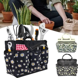 Large Storage Tote Bag Oxford Cloth Bag- Portable & Durable 8 Organizer Pockets - Picture 1 of 12