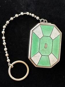 Vintage Guilloche Tanz Handtasche kompakt - Bild 1 von 11