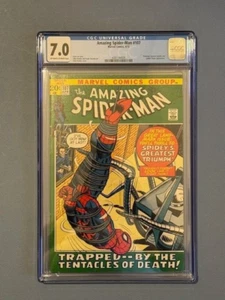 Amazing Spider-Man #107 (1972) CGC 7.0 Stan Lee/John Romita/Frank Giacoia - Picture 1 of 2