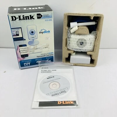 D-Link DCS-940L Wireless N H.264 Network Camera Enhanced Surveillance Remote - Image 1 of 4