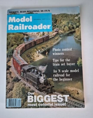 Model Railroader Magazine December 1977 - Image 1 of 2