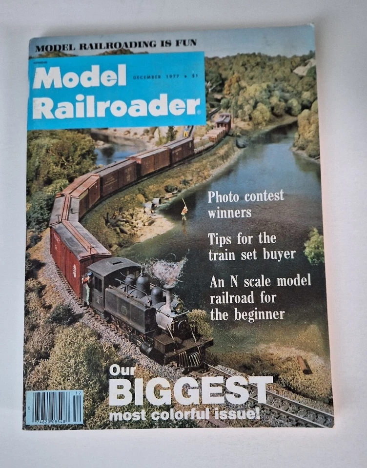 Model Railroader Magazine December 1977 - Image 1 of 2