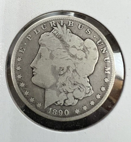 1890 CC Morgan Silver Dollar Cover