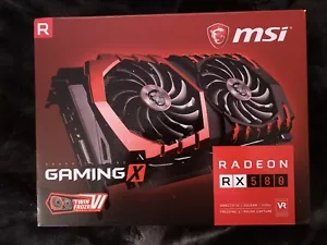 MSI Radeon RX 580 GAMING 4GB GPU graphics card *USED/Excellent Condition - Picture 1 of 3