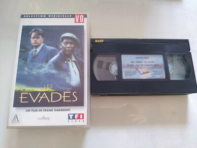 The Shawshank Redemption Tim Robbins Morgan Freeman - VHS Tape V.O. French - Image 1 of 3