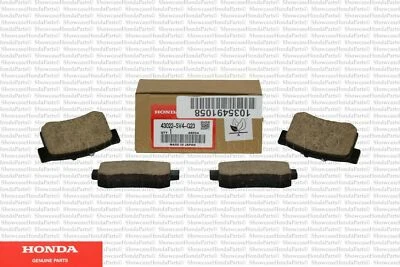 Genuine Acura OEM Rear Brake Pad Kit Fits: 1987-1990 Legend & 2004-2008 TSX - Image 1 of 2
