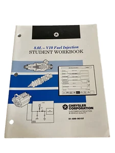 1997 Dodge Ram & Viper 8.0 V10 Fuel Injection Service Reference Training Manual - Picture 1 of 13